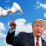 Trump And A Flying Fig Newton