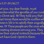 Scoffers Will Come In The Last Days But, Keep On Your Watch!