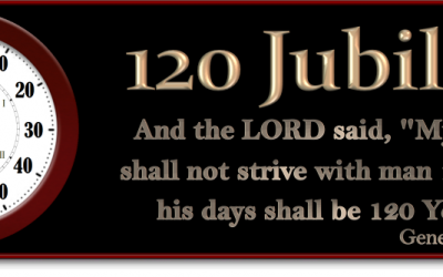 The 120th Jubilee! Do you understand the pattern? The end is here! Rapture Soon! Are you ready?