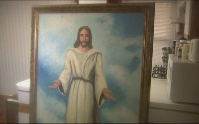 Painting of Jesus miraculously survives inferno at historic Massachusetts church. An Alert Here?