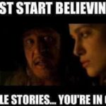 Best Start Believing In Bible Stories Cuz You're In One!