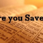 Are You Saved?